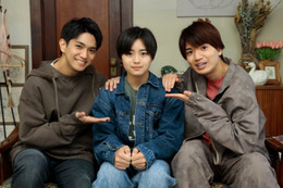ジュニア宮岡大愛「ムサシノ輪舞曲」初回登場で人生初告白 Aぇ! group正門良規＆SixTONES高地優吾との3ショットも 画像
