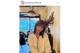 川栄李奈、自然体なカフェでの休憩SHOTにファンほっこり「可愛すぎる」「めっちゃ綺麗」
