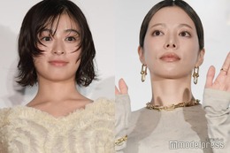 森七菜、美デコルテ輝く 桜井ユキはボディラインくっきりドレス姿【フロントライン】