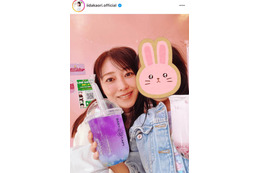 飯田圭織、7歳娘とパシャリ！希望を叶えて“原宿デート”「娘の目もキラキラとしていて可愛かったぁ」 画像