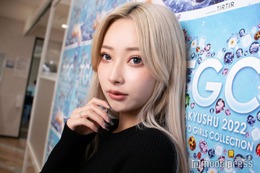 人気モデル・ぴょな、美背中ざっくりワンピ姿「綺麗すぎ」「夏っぽくて素敵」の声