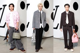 平野紫耀・YUTA・J-HOPEら「ルイ・ヴィトン」ファッションショー来場 パリに豪華ゲスト集結 画像