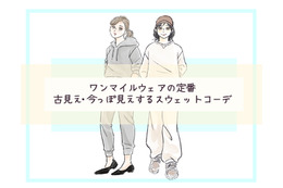 今っぽいスウェットってどんな形？スウェットコーデの正解・不正解【後編】 画像
