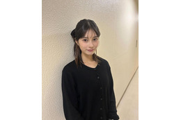 「オオカミちゃん」大久保桜子、美脚際立つ空港コーデ「ガーリーで可愛い」「おしゃれ」の声