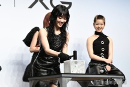 XG、ハンマーで叩き割り救出「マッスルマザーなので」 グローバルアンバサダー就任 画像