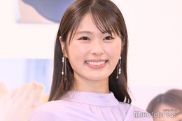 渋谷凪咲、オフショルワンピで美デコルテ輝く「笑顔が可愛い」「爽やか」と反響