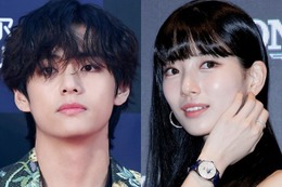スジ、BTS・Vと見つめ合うオフショットが話題「ふざけ合ってるの最高」「美しすぎて言葉にならない」