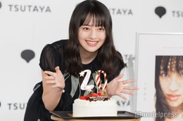 上坂樹里、サプライズに感激 20歳誕生日は家族と約束「初めてのお酒を飲む」 画像