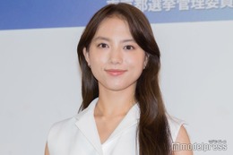 清原果耶、爽やかノースリ衣装で登場 参院選イメージキャラ就任で若い世代へ呼びかけ「小さな1歩が未来に繋がっていく」 画像