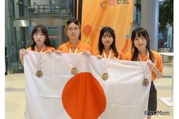 ヨーロッパ女子情報オリンピック金＆銅メダル獲得