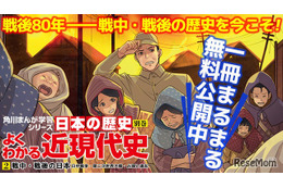 戦中・戦後の歴史がよくわかる…角川の歴史まんが無料公開