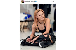 倖田來未、引き締まった美ボディ披露のリハSHOTに反響「かっこいい歳のとりかた」「いつまでも素敵」