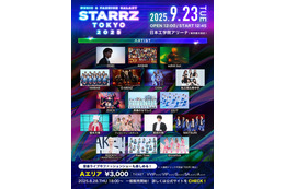 りんか・前田大翔・森脇梨々夏らがモデルとして参加、エンタメ×ファッションの祭典「STARRZ TOKYO」出演者第4弾解禁 画像