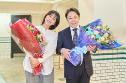 阿部サダヲ＆松たか子、“同じ気持ち”でクランクアップ 夫婦役揃って撮了【しあわせな結婚】