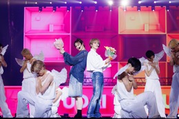 INI、4組のユニットコーナーで新たな試み 木村柾哉×後藤威尊×高塚大夢×田島将吾はバンド演奏 【XQUARE - MASTERPIECE】 画像