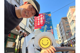 東貴博、1歳次女を連れて“八郎じぃじとばぁばのお墓参り”へ「2人とも喜んだだろうね」 画像