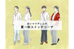 たったひと手間でおしゃれ見え！白シャツ×デニムを秋っぽくする方法【前編】