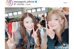 矢口真里、仲良し手島優との“久々”再会SHOTにファン大歓喜「やぐてじ大好き！」「いつまでも可愛い」