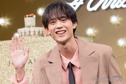 水沢林太郎、ピンクボブで雰囲気ガラリ「誰かと思った」「ハーフアップお団子可愛い」の声 画像
