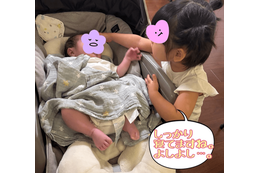ニッチェ江上、2歳長女の“お姉さん”な姿にほっこり「成長を感じまくりな1日でした」 画像