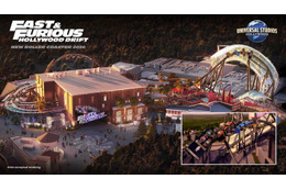 映画「ワイルド・スピード」の新アトラクション、米ユニバーサル・スタジオ・ハリウッドに2026年誕生 画像