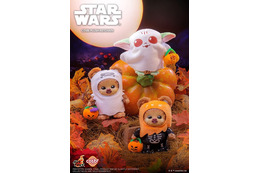 『スター・ウォーズ』ハロウィン仕様のグローグーとウィケットがぬいぐるみキーチェーンに