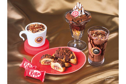 サンマルクカフェ×キットカット、初コラボ決定 期間限定メニュー4品登場 画像