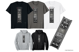 昭和初期の名作を彩った「松竹映画モノクロオープニングロゴ」Tシャツが登場