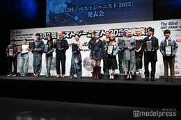 Snow Man目黒蓮・今田美桜・HANAら「ベストジーニスト2025」発表 目黒は2年連続受賞の快挙【一覧】 画像