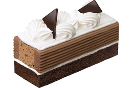 サーティワン“ダブルチョコ”の新作アイスケーキ、11月14日登場 2種類の人気フレーバーを使用