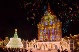 ハウステンボス、日本初「グランド・シャンデリアツリー」輝くクリスマス公開 ミッフィーコラボやマーケット情報も