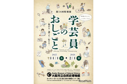 特別展「学芸員のおしごと」大阪市立自然史博物館…2/1まで