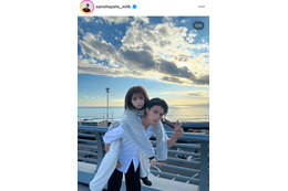 佐野勇斗、桜田ひよりをおんぶ！仲良し『ESCAPE』コンビに反響「尊い」「大好きすぎる」