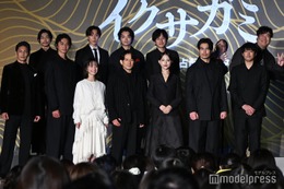 岡田准一・清原果耶・二宮和也ら「イクサガミ」豪華キャストが浅草寺に集結