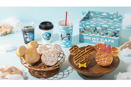 「ミッキー＆フレンズ」のパン＆ドリンクスタンド、羽田空港に限定オープン ブリオッシュやグッズ展開