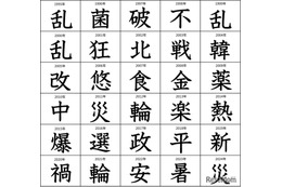 韓・爆・平…1位になれなかった「今年の漢字」歴代2位を紹介