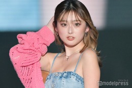 ゆうちゃみ、美デコルテ際立つ赤いベアトップドレス姿公開「キュートでエレガント」「セクシー」の声 画像