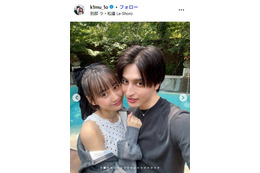 カップルYouTuber、9月にプロポーズしていた スイスでの2ショットに「映画のよう」「美男美女でお似合い」と反響 画像