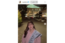 鈴木福の妹・夢、ショーパン姿でNiziUライブ参戦「かっこよくて可愛くて綺麗で本当に最高でした」 画像