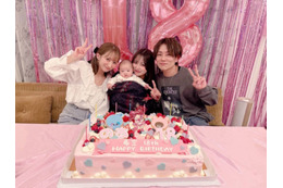 辻希美、夫婦で娘2人を挟んで記念撮影！長女・希空18歳の誕生日会を報告「頑張って行こうね」