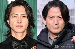 山下智久、岡田准一との公開やりとりにファン歓喜「相思相愛でほっこり」「ハッシュタグ可愛い」 画像