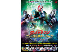 新テレビ番組「ウルトラマン ニュージェネレーション スターズ」来年1月24日から放送決定 画像