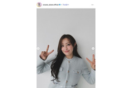 大沢あかね、眉＆リップアート直後のドアップ自撮りに反響「肌綺麗すぎ」「努力に尊敬」 画像