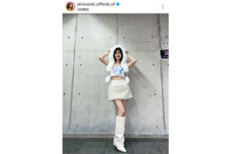 鈴木愛理、抜群スタイルのホワイト衣装SHOTにファン悶絶「ガチ天使」「心臓もたないです」