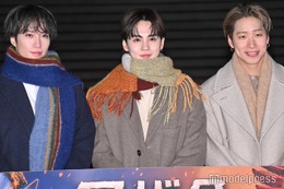 THE RAMPAGE藤原樹「気のせいか熱くなってきました」陣＆吉野北人と横浜の屋外点灯式に登場