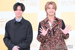 【King ＆ Prince紅白／会見全文】“今年の漢字”更新 永瀬廉「光」・高橋海人「王」