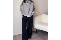 ユニクロとGUでつくる旬のカジュアルスタイル。大人っぽく仕上げる色選びとは【40代の毎日コーデ】