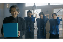 timelesz橋本将生・猪俣周杜・篠塚大輝、新CMで役所広司と初共演「優しい顔で見守ってくれた」