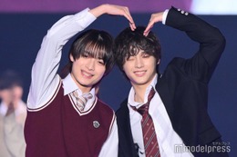 「今日好き」倉⽥琉偉＆森本陸⽃、仲良くハートポーズ「カッコいい」「イケメンすぎる」【TGCしずおか2026】 画像