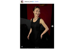 新山千春、美肌輝く入浴ショット公開「お肌すべすべ」「色っぽくて素敵」と反響